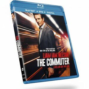 The Commuter (Blu‑ray + DVD, 2018) | Liam Neeson Action Thriller